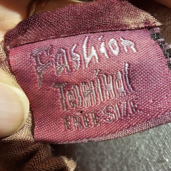 Fashion Terminal Tie-Dye Boho Spaghetti Strap Sundress W Embroidered Details S - Picture 4 of 11